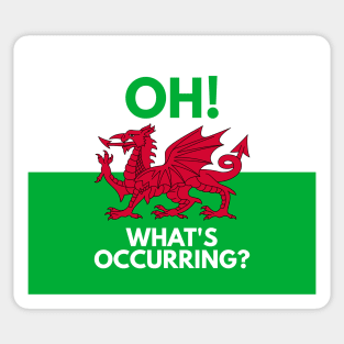 Oh! What's Occurring? Sticker